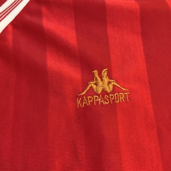Kappa sport red soccer jersey - Picture 2 of 3